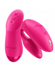 WE VIBE CHORUS PRO VIBRADOR PREMIUM PARA PAREJAS ROSA ELECTRICO