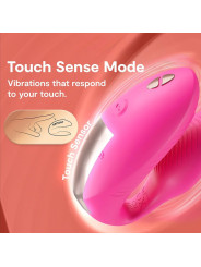 WE VIBE CHORUS PRO VIBRADOR PREMIUM PARA PAREJAS ROSA ELECTRICO