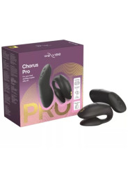 WE VIBE CHORUS PRO VIBRADOR PREMIUM PARA PAREJAS NEGRO SATINADO