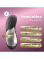 WE VIBE CHORUS PRO VIBRADOR PREMIUM PARA PAREJAS NEGRO SATINADO