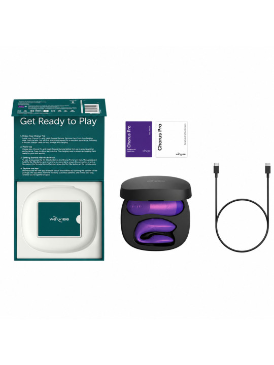 WE VIBE CHORUS PRO VIBRADOR PREMIUM PARA PAREJAS PURPURA COSMICO