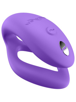 WE VIBE SYNC O VIBRADOR PARA PAREJAS CON ESTIMULACION ENVOLVENTE PURPURA CLARO