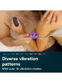 WE VIBE SYNC O VIBRADOR PARA PAREJAS CON ESTIMULACION ENVOLVENTE PURPURA CLARO