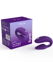 WE VIBE SYNC 2 VIBRADOR AJUSTABLE PARA PAREJAS PURPURA