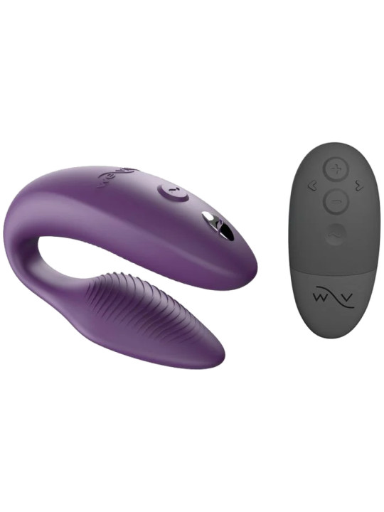 WE VIBE SYNC 2 VIBRADOR AJUSTABLE PARA PAREJAS PURPURA