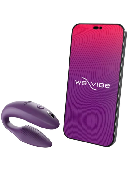 WE VIBE SYNC 2 VIBRADOR AJUSTABLE PARA PAREJAS PURPURA