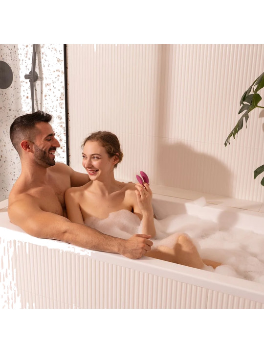 WE VIBE SYNC 2 VIBRADOR AJUSTABLE PARA PAREJAS ROSA