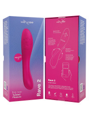 WE VIBE RAVE 2 VIBRADOR PUNTO G FUCSIA