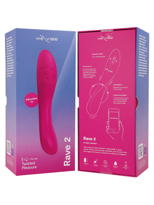 WE VIBE RAVE 2 VIBRADOR PUNTO G FUCSIA