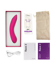 WE VIBE RAVE 2 VIBRADOR PUNTO G FUCSIA