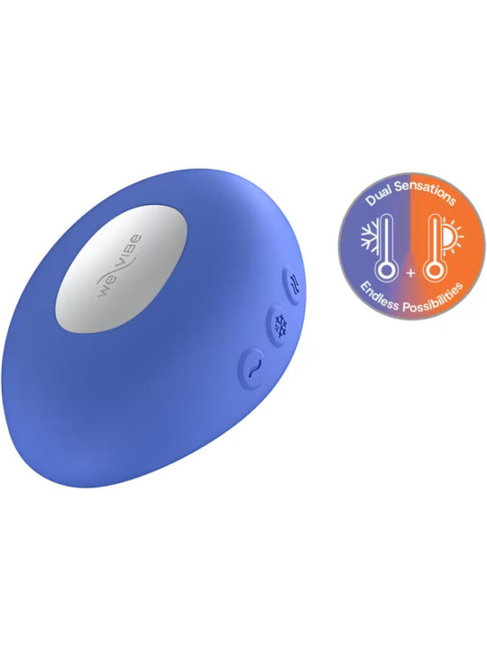 WE VIBE TEMP VIBRADOR CON FUNCION DE CALOR Y FRIO AZUL LAVANDA