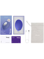 WE VIBE TEMP VIBRADOR CON FUNCION DE CALOR Y FRIO AZUL LAVANDA