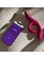 WE VIBE NOVA 2 VIBRADOR RABBIT FLEXIBLE CON 10 MODOS DE VIBRACION Y CONTROL POR APP MORADO