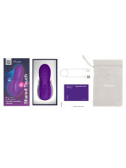 WE VIBE SHARED TOUCH VIBRADOR PARA PAREJAS DE DOBLE CARA PURPURA