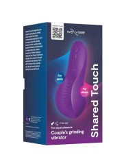 WE VIBE SHARED TOUCH VIBRADOR PARA PAREJAS DE DOBLE CARA PURPURA