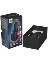 WE VIBE SHARED TOUCH VIBRADOR PARA PAREJAS DE DOBLE CARA NEGRO