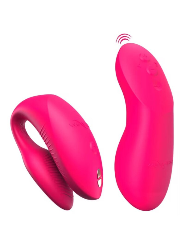WE VIBE CHORUS PRO VIBRADOR PREMIUM PARA PAREJAS ROSA ELECTRICO