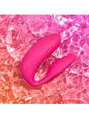 WE VIBE CHORUS PRO VIBRADOR PREMIUM PARA PAREJAS ROSA ELECTRICO