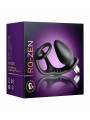 ROCKS OFF RO ZEN ESTIMULADOR PROSTATICO VIBRADOR CON DOBLE ANILLO 7 VELOCIDADES NEGRO