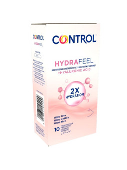 CONTROL HYDRAFEEL PRESERVATIVOS ULTRAFINOS CON ACIDO HIALURONICO 10 UDS