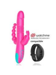 VIBRADOR DONALD TRIPLE ESTIMULACIÓN ANAL, PUNTO G Y CLÍTORIS DE LA MARCA HAPPY LOKY