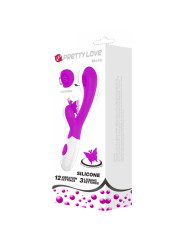 VIBRADOR RABBIT LICKING MOTH PRETTY LOVE DE LA MARCA PRETTY LOVE