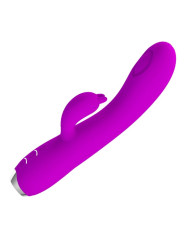 VIBRADOR SUCCIONADOR RECARGABLE PRETTY LOVE MORADO DE LA MARCA PRETTY LOVE C-TYPE