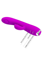 VIBRADOR SUCCIONADOR RECARGABLE PRETTY LOVE MORADO DE LA MARCA PRETTY LOVE C-TYPE