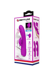 VIBRADOR SUCCIONADOR RECARGABLE PRETTY LOVE MORADO DE LA MARCA PRETTY LOVE C-TYPE
