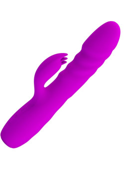 VIBRADOR CONEJO RECARGABLE 12 FUNCIONES PRETTY LOVE DE LA MARCA PRETTY LOVE FLIRTATION