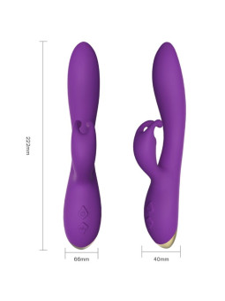 VIBRADOR RABBIT ARMONY SILICONA SUAVE 9 MODOS DE LA MARCA ARMONY VIBRATORS
