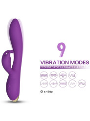 VIBRADOR RABBIT ARMONY SILICONA SUAVE 9 MODOS DE LA MARCA ARMONY VIBRATORS