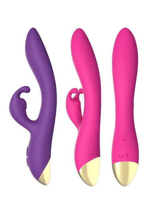 VIBRADOR RABBIT ARMONY SILICONA SUAVE 9 MODOS DE LA MARCA ARMONY VIBRATORS