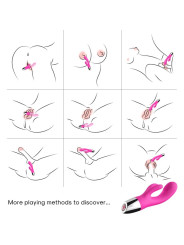 VIBRADOR RABBIT ARMONY ESTIMULACIÓN DUAL CLÍTORIS Y PUNTO G DE LA MARCA ARMONY VIBRATORS