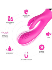VIBRADOR RABBIT ARMONY ESTIMULACIÓN DUAL CLÍTORIS Y PUNTO G DE LA MARCA ARMONY VIBRATORS