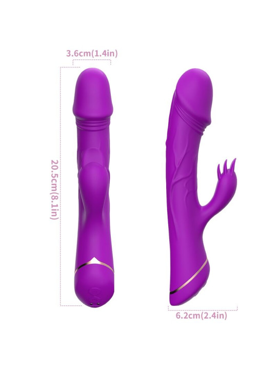 VIBRADOR RABBIT SILICONA ARMONY 9 MODOS SUMERGIBLE DE LA MARCA ARMONY VIBRATORS