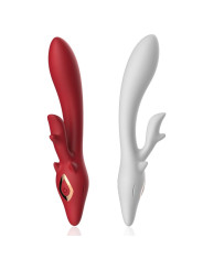 VIBRADOR RABBIT CURVO ARMONY SILICONA MÉDICA DE LA MARCA ARMONY VIBRATORS