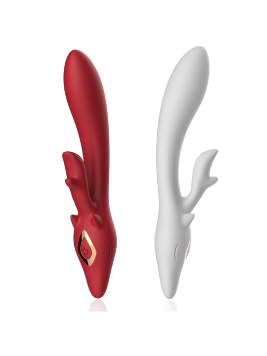 VIBRADOR RABBIT CURVO ARMONY SILICONA MÉDICA DE LA MARCA ARMONY VIBRATORS