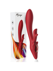 VIBRADOR RABBIT CURVO ARMONY SILICONA MÉDICA DE LA MARCA ARMONY VIBRATORS