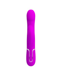 VIBRADOR RABBIT PERLAS VIOLETA 7 MODOS PLACER ÍNTIMO DE LA MARCA PRETTY LOVE FLIRTATION