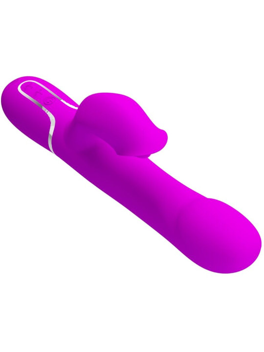 VIBRADOR RABBIT PERLAS VIOLETA 7 MODOS PLACER ÍNTIMO DE LA MARCA PRETTY LOVE FLIRTATION