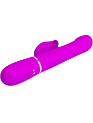 VIBRADOR RABBIT PERLAS VIOLETA 7 MODOS PLACER ÍNTIMO DE LA MARCA PRETTY LOVE FLIRTATION