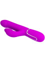 VIBRADOR RABBIT PERLAS VIOLETA 7 MODOS PLACER ÍNTIMO DE LA MARCA PRETTY LOVE FLIRTATION