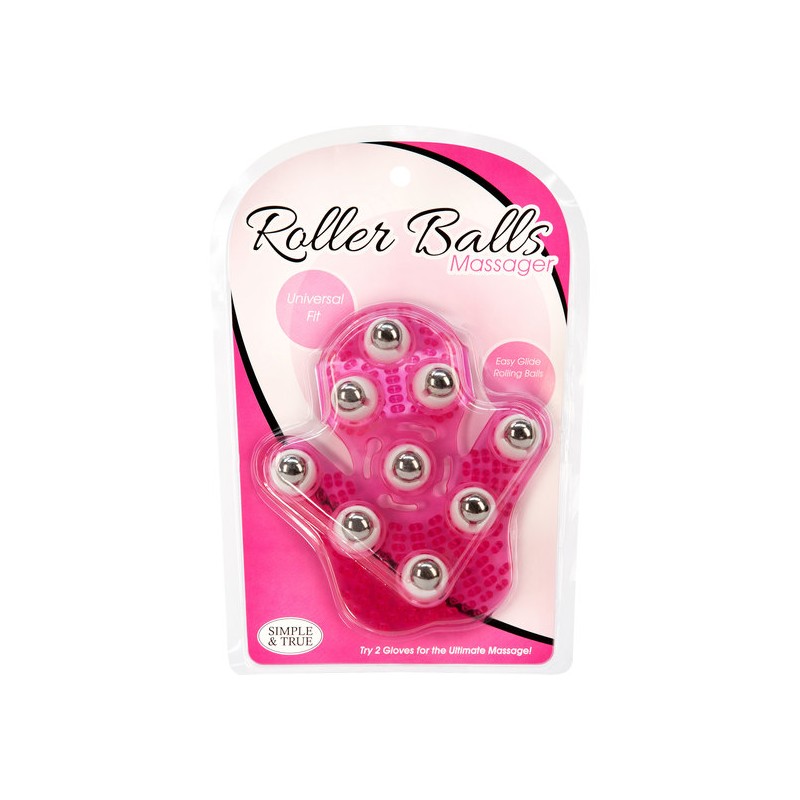 ROLLER BALLS MASAJEADOR - ROSA de la marca SIMPLE AND TRUE