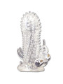 EXTENSOR PENE VIBRADOR RABBIT CON ESTIMULADOR CLÍTORIS DE LA MARCA BAILE FOR HIM