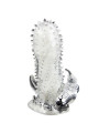 EXTENSOR PENE VIBRADOR RABBIT CON ESTIMULADOR CLÍTORIS DE LA MARCA BAILE FOR HIM