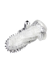 EXTENSOR PENE VIBRADOR RABBIT CON ESTIMULADOR CLÍTORIS DE LA MARCA BAILE FOR HIM