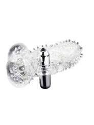 EXTENSOR PENE VIBRADOR RABBIT CON ESTIMULADOR CLÍTORIS DE LA MARCA BAILE FOR HIM