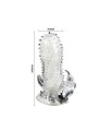 EXTENSOR PENE VIBRADOR RABBIT CON ESTIMULADOR CLÍTORIS DE LA MARCA BAILE FOR HIM