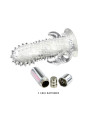EXTENSOR PENE VIBRADOR RABBIT CON ESTIMULADOR CLÍTORIS DE LA MARCA BAILE FOR HIM